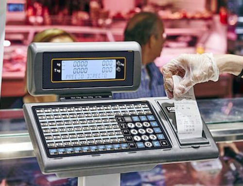 Etiquetas térmicas en rollo para balanzas electrónicas
